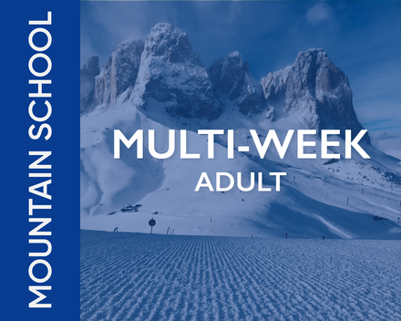 Ski Multi-Week Program - Adult